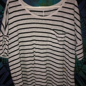 quarter sleeve boyfriend shirt